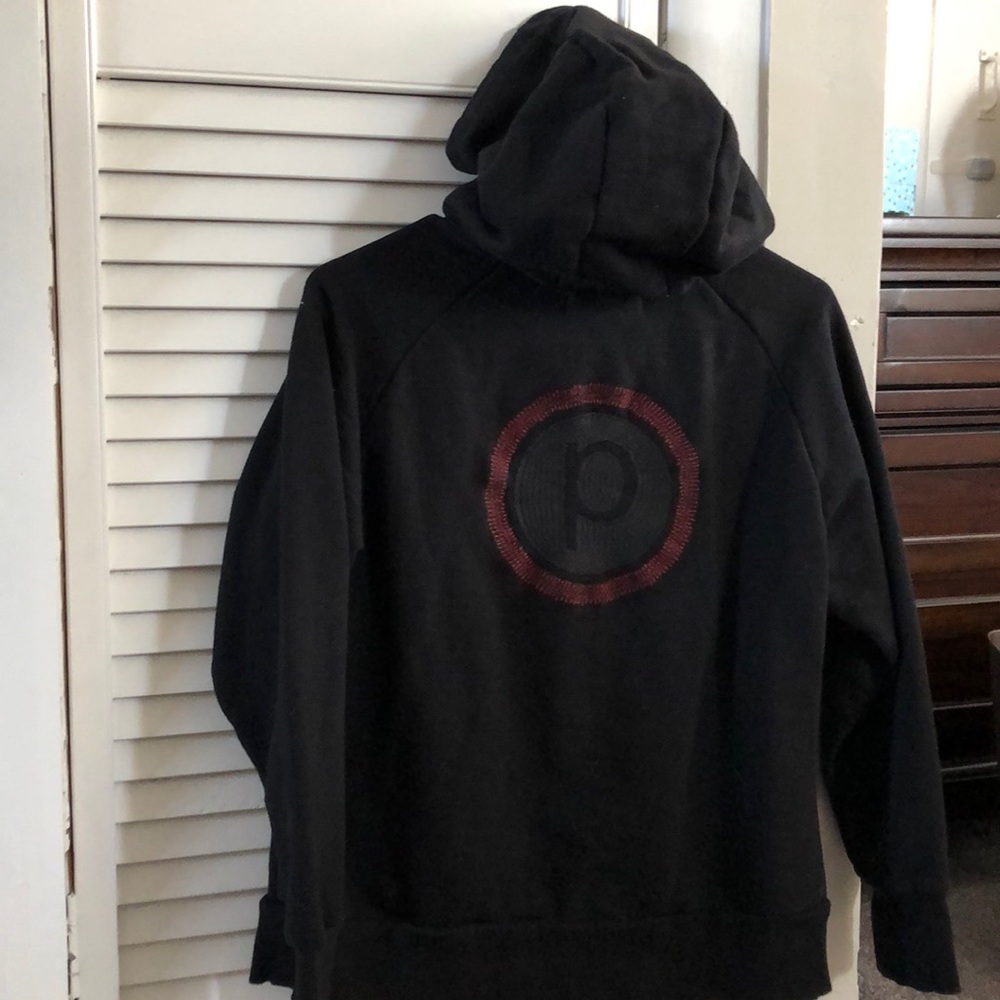 Tavi Noir x Pure Barre scuba full zip sweatshirt